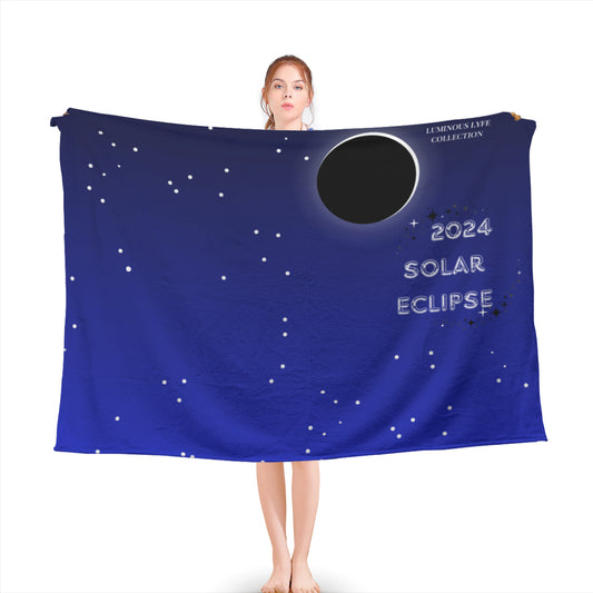 Solar Eclipse Sky Blanket