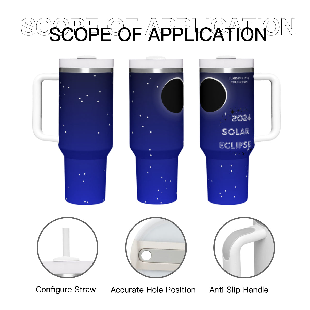 Solar Eclipse Sky Tumbler