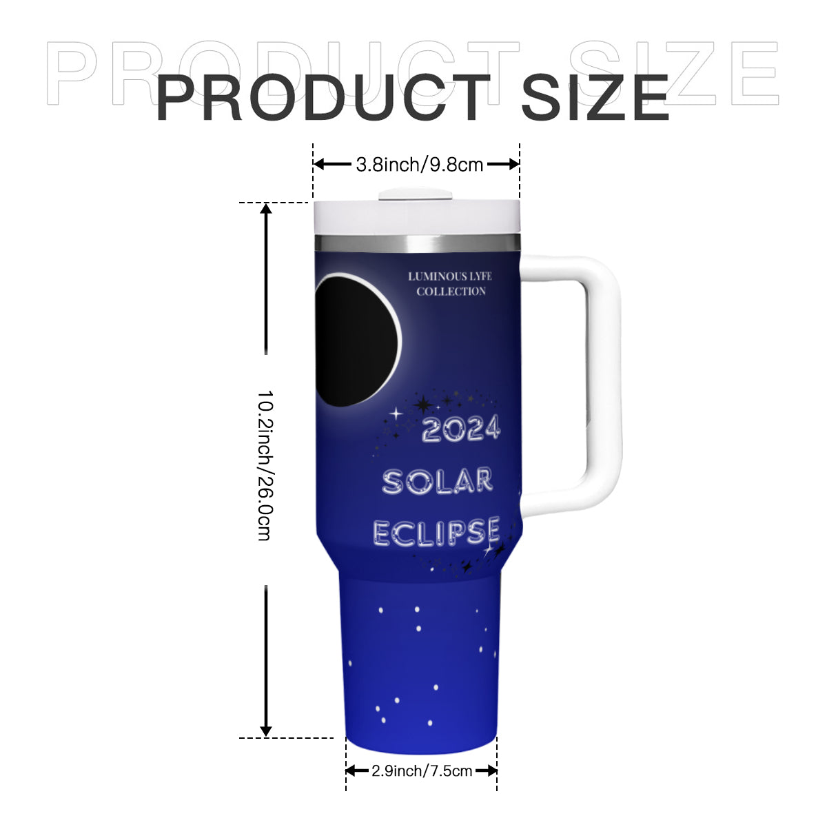 Solar Eclipse Sky Tumbler