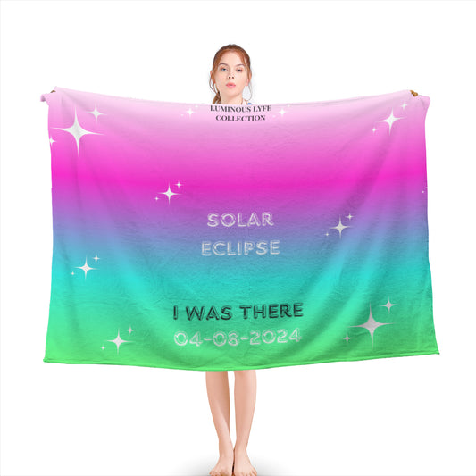 Multi-colored Solar Eclipse Blanket