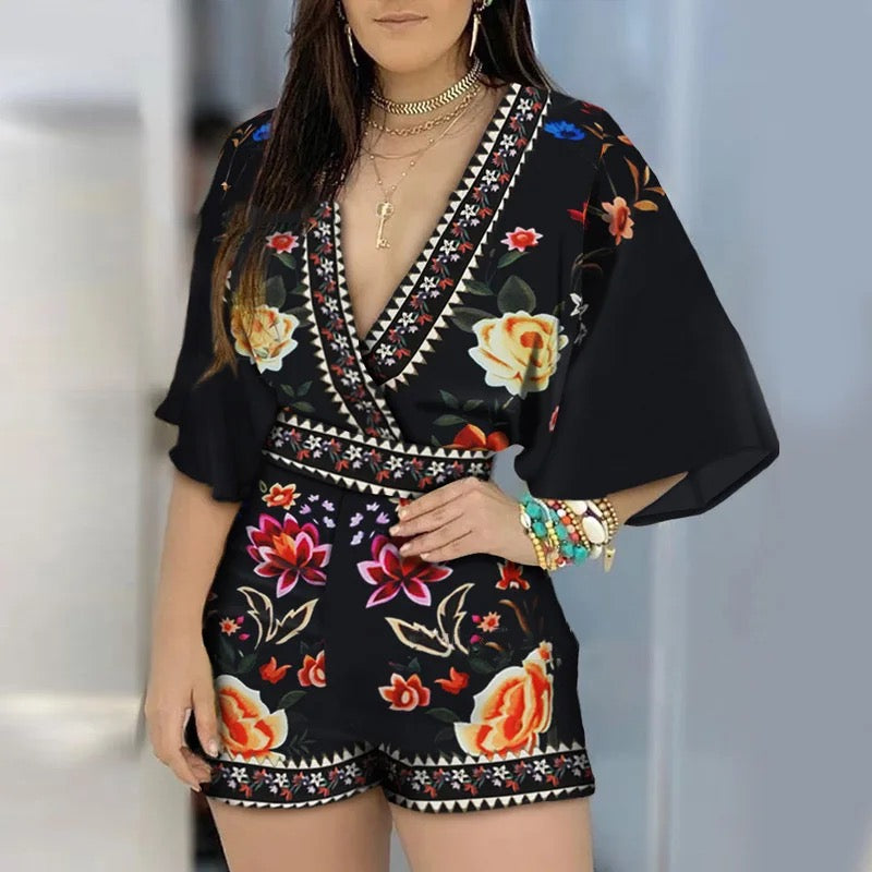 Women’s Floral Romper