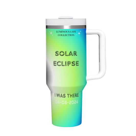 Green Solar Eclipse Tumbler