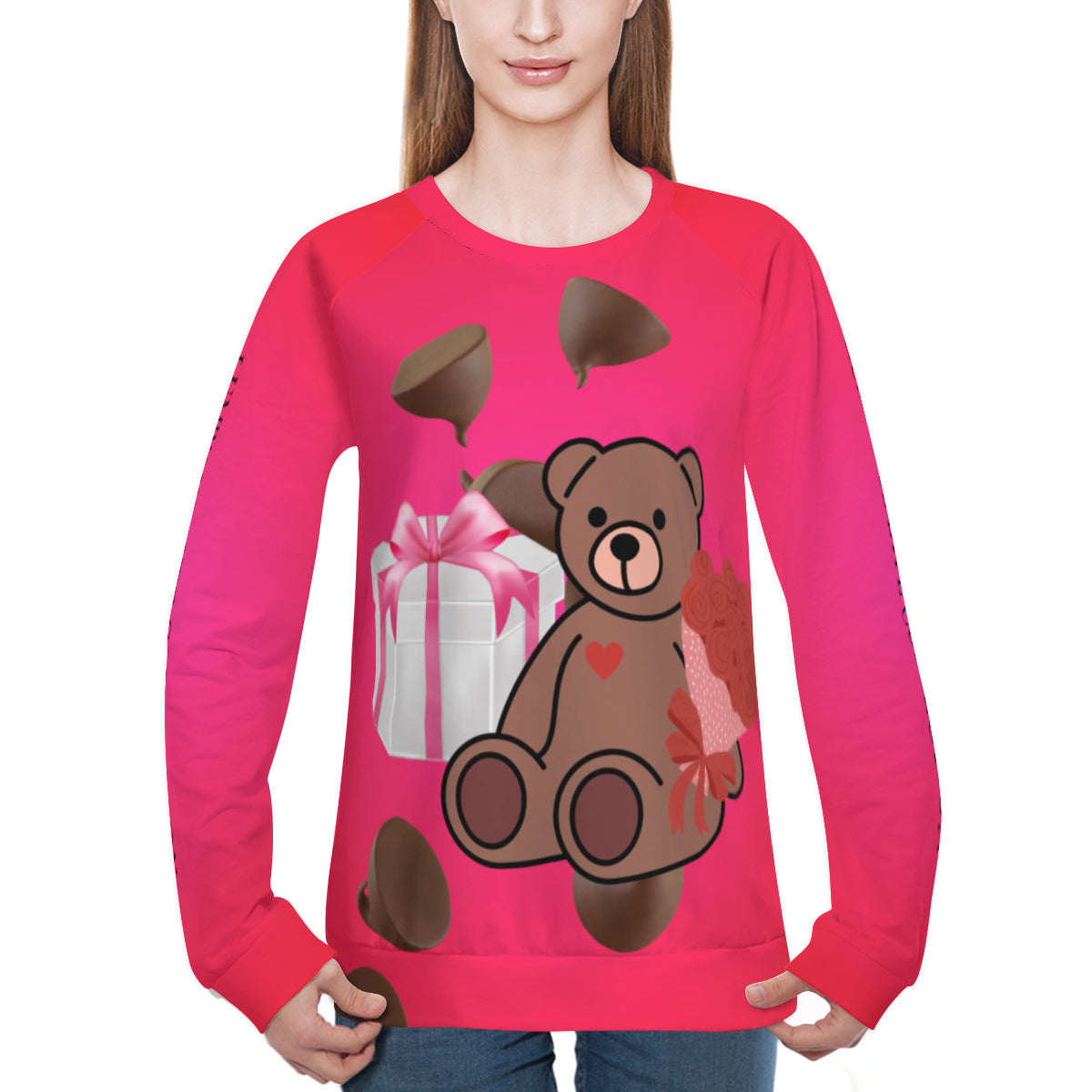 Womens Love Bear Sweatshirt