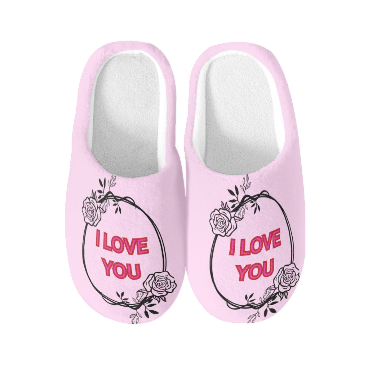 Women's I love You House Slippers