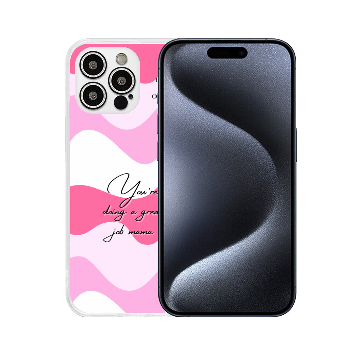 Pink Great Mama Phone Case