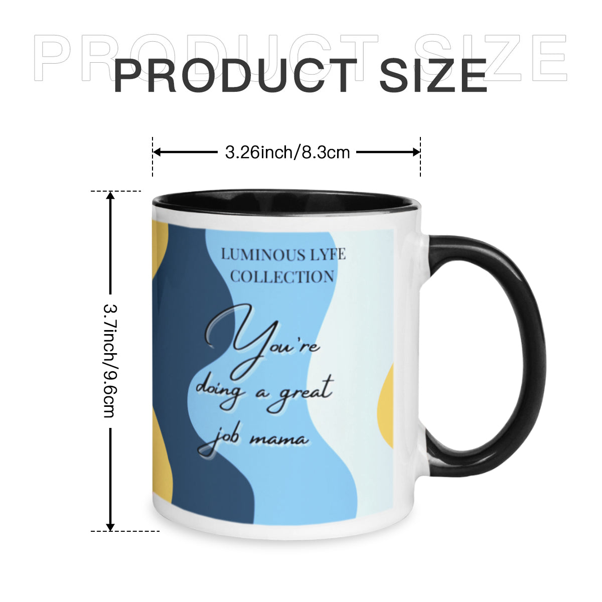 Blue Great Mama Mug