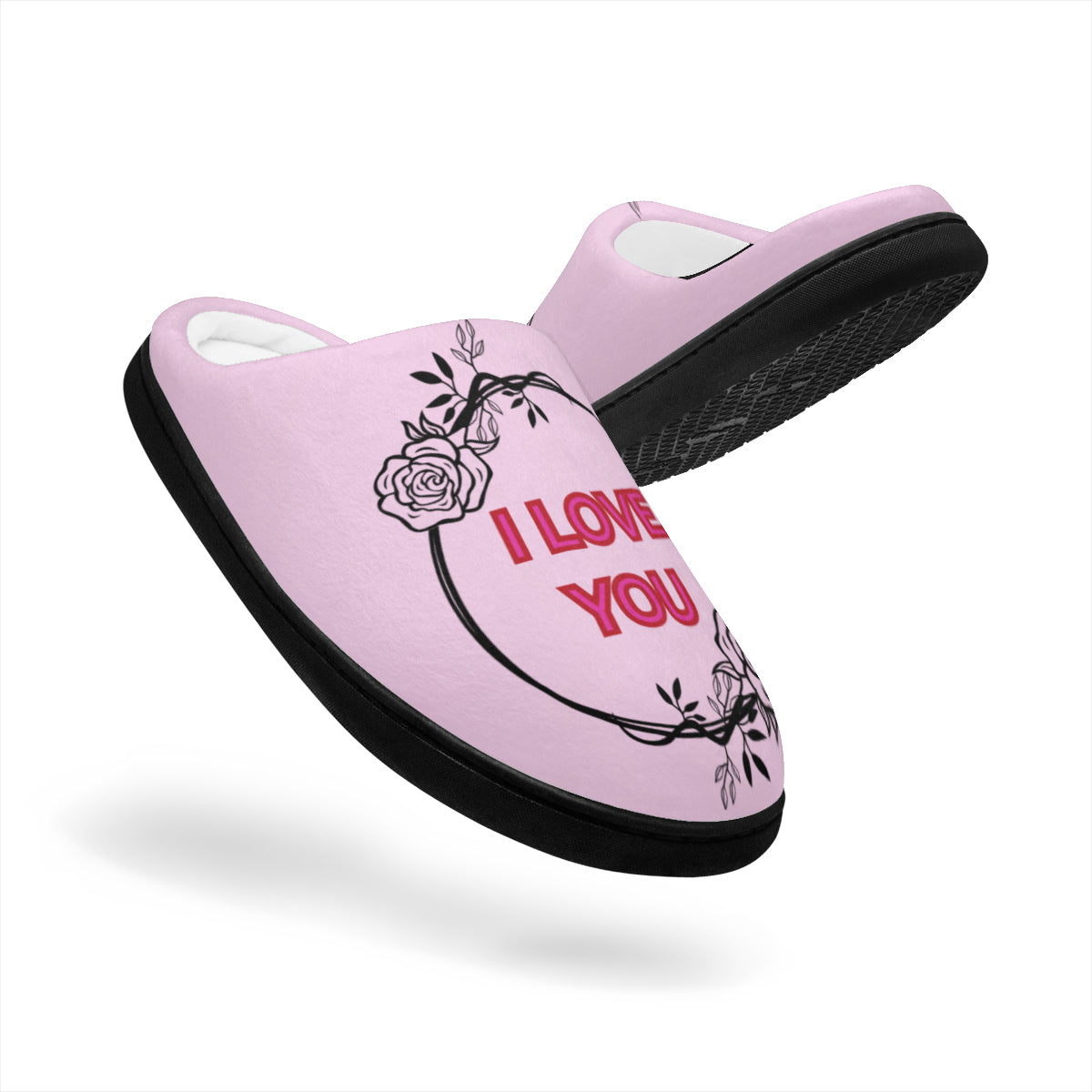 Women's I love You House Slippers